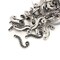 1, 4, 20 or 50 Pieces: Silver Octopus Charm Connectors